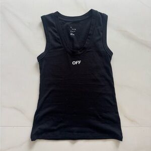 A New Day Black Fitted Sleeveless Tank Top